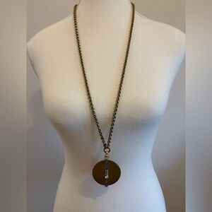 Silpada K&R Gold Pendant Necklace